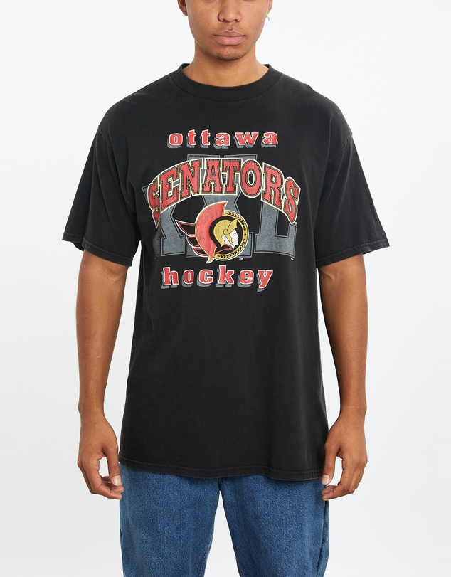 Vintage by The Real Deal - Pre Loved - 90s CGW Ottawa Senators Hockey Tee  Tee