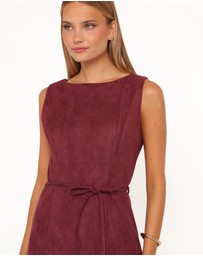 Petal & Pup - Sharna Mini Dress - Burgundy