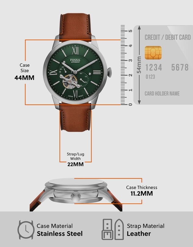 Fossil - Townsman Brown Chronograph Watch