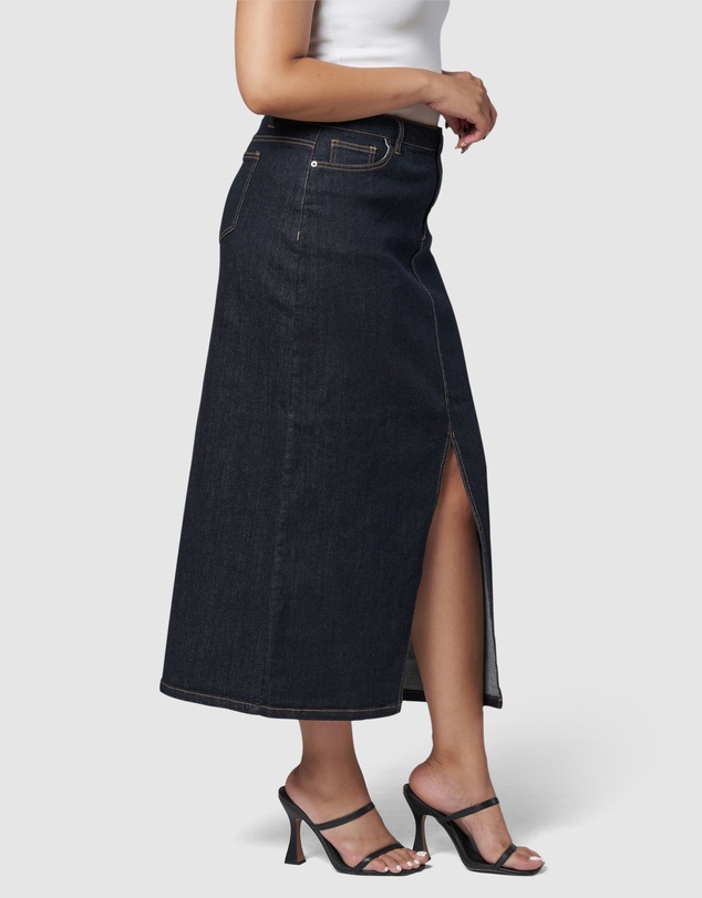 Sunday In The City - Hype Denim Maxi Skirt