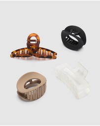 Seed Heritage - Curved Hair Claw Pack
