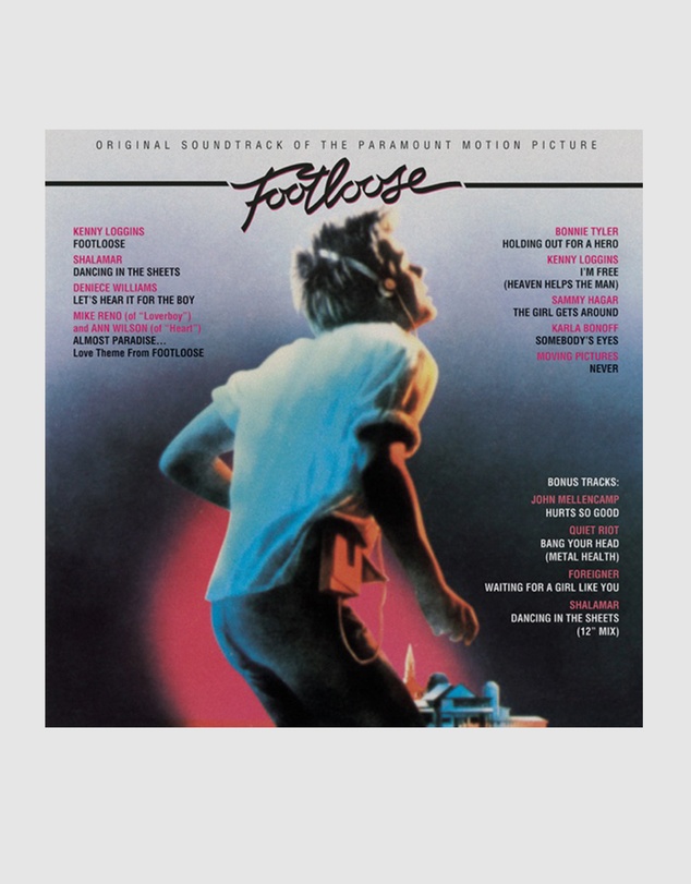 Sony Music - Footloose Vinyl Album & Crosley Record Storage Display Stand