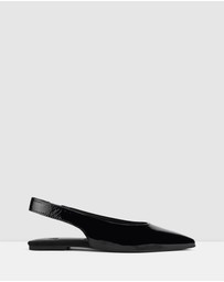 Rollie - Pointed Slingback Flat
