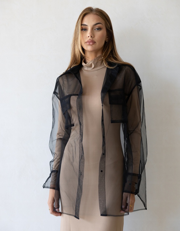 Mod Squad - Luxe Mesh Shacket