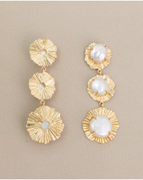 Meshca - Stardust Trio Earrings