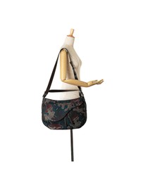 Pre-Loved by Azura Reborn - Pre-Loved dior Jacquard Canvas Bag with Shoulder Strap