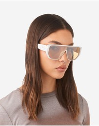 Hawkers Co - HAWKERS - White Mustard Eco METRO Sunglasses for Men and Women UV400