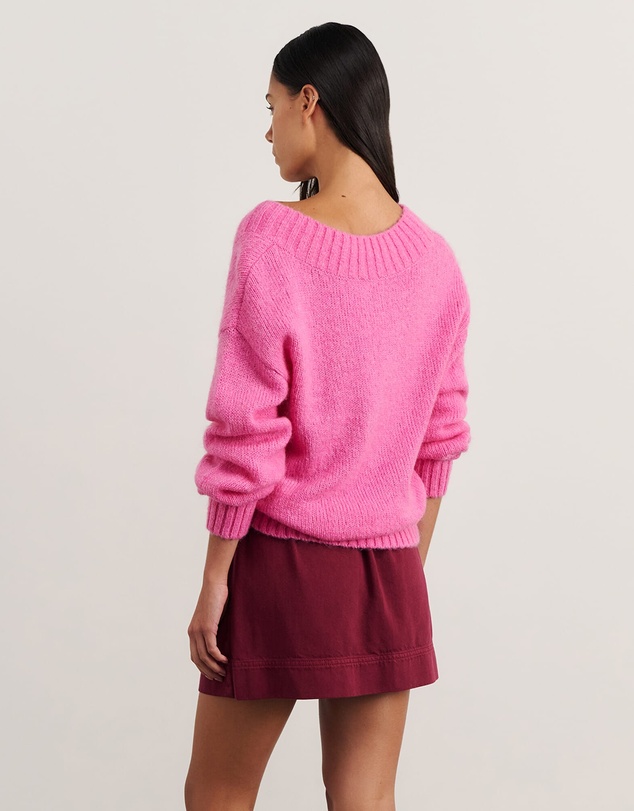 Jag - Lily V Neck Knit