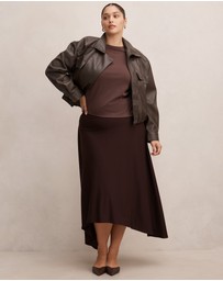 Forever New Curve - Ariel Curve Godet Hanky Hem Skirt