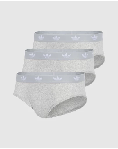 adidas Originals - 3 Pack Comfort Flex Cotton Brief Underwear