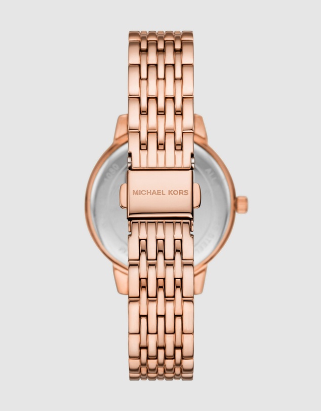 Michael Kors - Melissa Rose Gold Tone Chronograph Watch