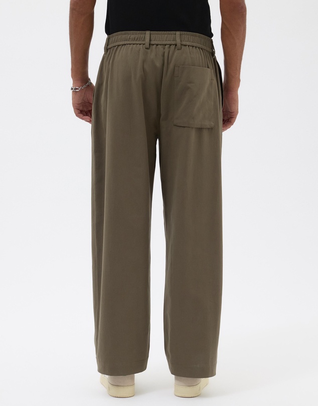 AERE - Organic Cotton Barrel Leg Pants