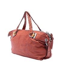 Pre-Loved by Azura Reborn - Pre-Loved Medium Leather Bamboo Bar Tote