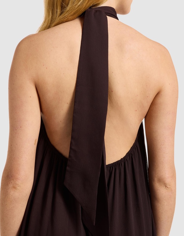 JETS - Halter Maxi Dress