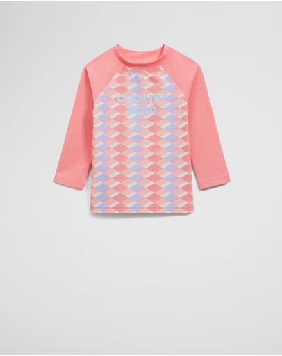 Country Road - Geometric Print Rash Vest