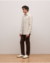 Trenery - Regular Fit Chino in Coffee Bean