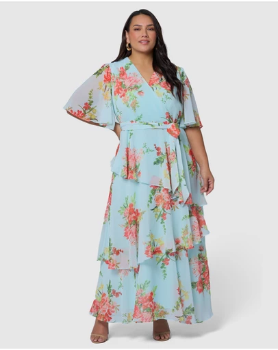 Pink Dusk by Curve Project - Hypnotic Maxi Dress