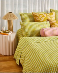 Mosey Me - Citrus Seersucker Quilt Cover