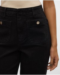 Vero Moda - Kayla High-Rise Wide Jeans