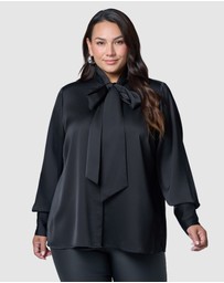 Pink Dusk by Curve Project - Savages Blouse
