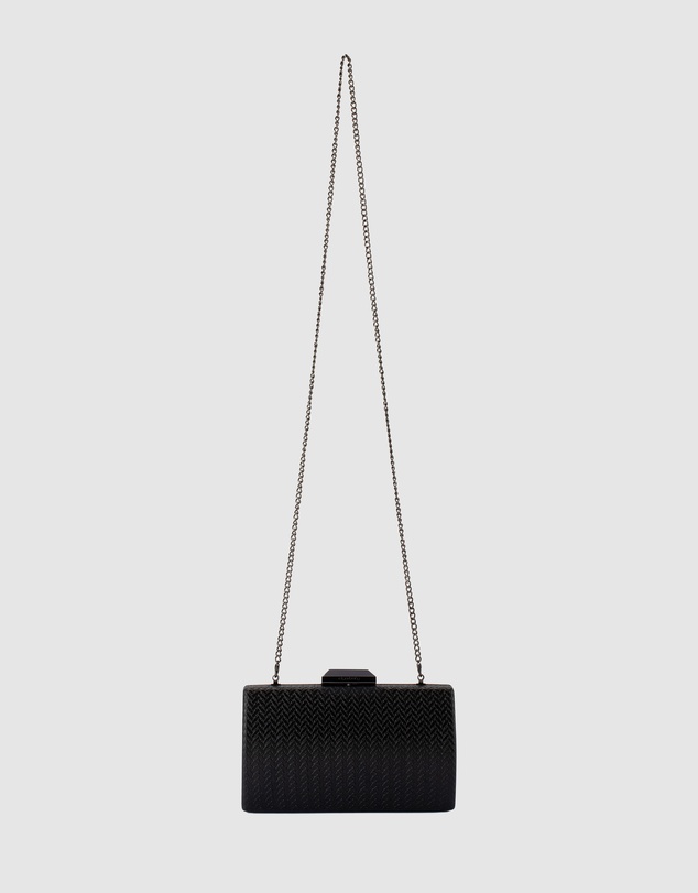 Olga Berg - Marika Embossed Clutch