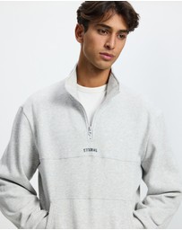 Thrills - Minimal Thrills Quarter Zip Fleece - ICONIC EXCLUSIVE