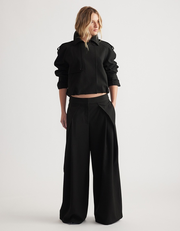 Decjuba - Ava Wide Leg Suiting Pants