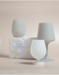 porter green - swepp | silicone unbreakable wine glasses