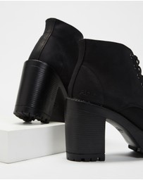 ROC Boots Australia - Pampas Leather Platform Ankle Boots