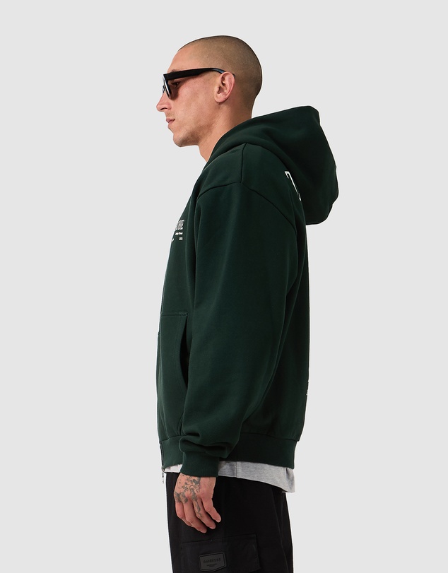 Zanerobe - Ceramic Box Zip Hood Forest