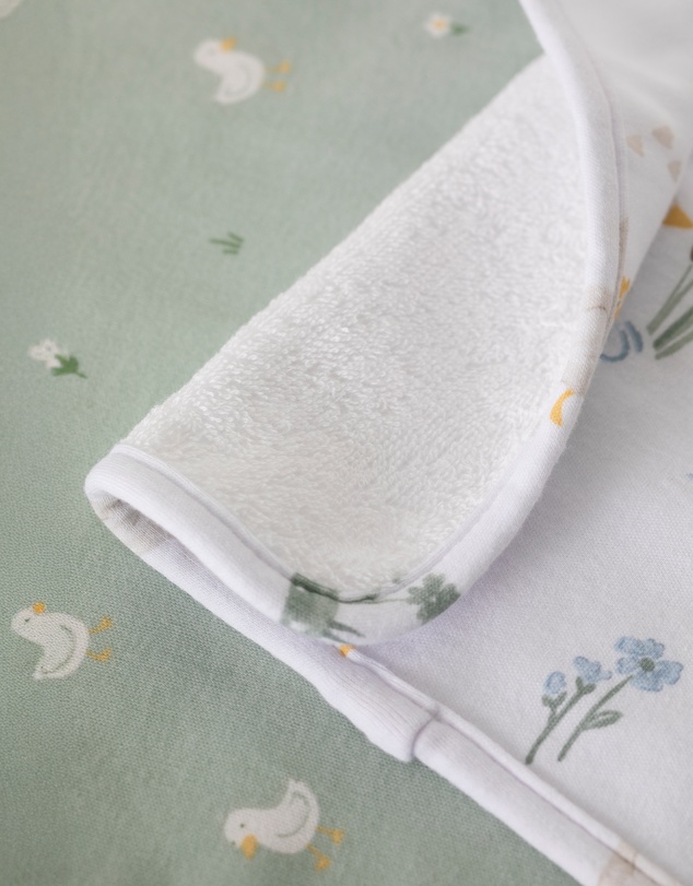Living Textiles - 3 Pack Organic Wash Cloths - Goosey Goosey