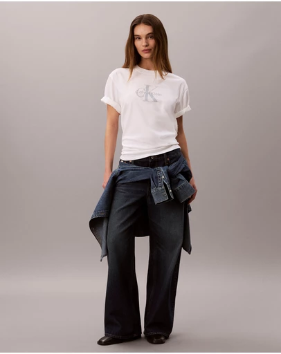 Calvin Klein Jeans - Relaxed Embroidered Monologo T-Shirt