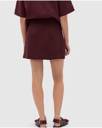 Seed Heritage - Linen Wrap Skort