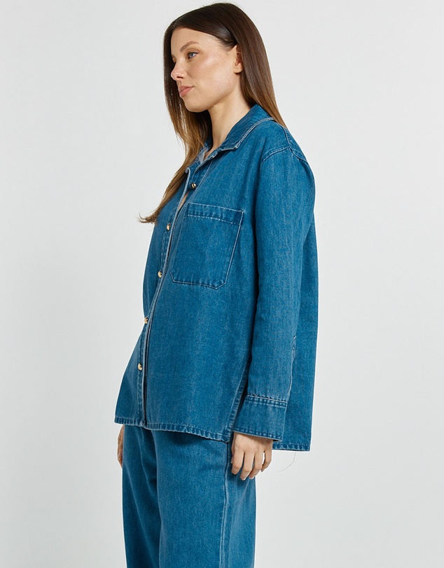 Betty Basics - Vespa Denim Shirt