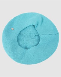 Max Alexander - European Made Turquoise Soft Wool Beret