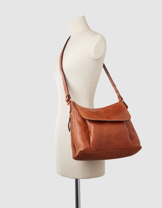 Evity - Maya Leather Large Crossbody Bag