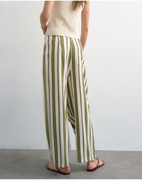 TOPSHOP - Cleo Tie Waist Trousers