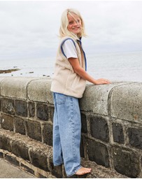 Skwosh - Skwosh Kids Sherpa Vest in Natural