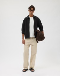 AERE - Linen Cotton Blend Jacket