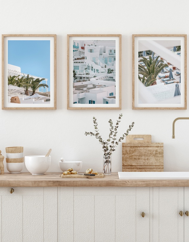 LEGGERA - Mykonian Palms Print