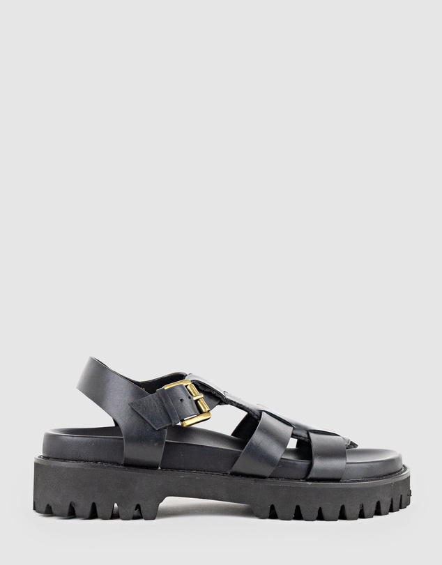 Edward Meller - SANDAR Gladiator Sandal on Chunky Sole
