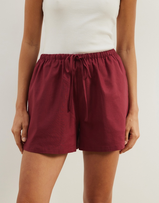Atmos&Here - Paradise Linen Blend Shorts