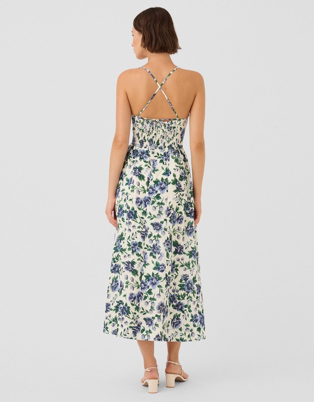 Peony - Panelled Midi Dress