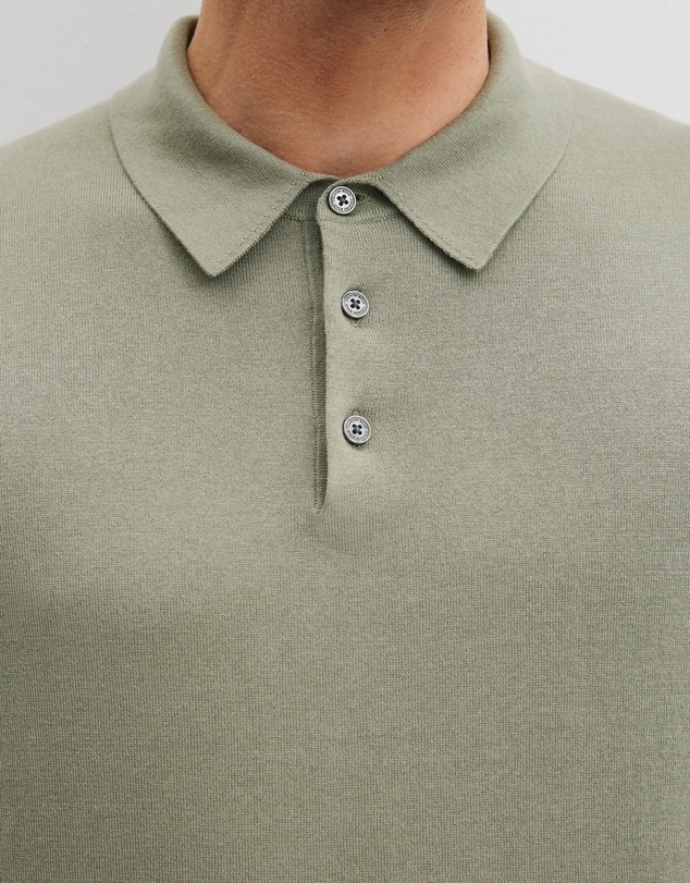 Country Road - Australian Cotton Blend Silk Button Polo