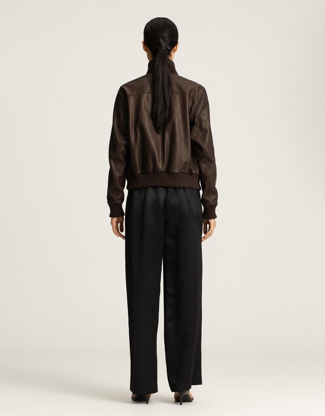 IDA+S - Nathi Goatskin Leather Bomber