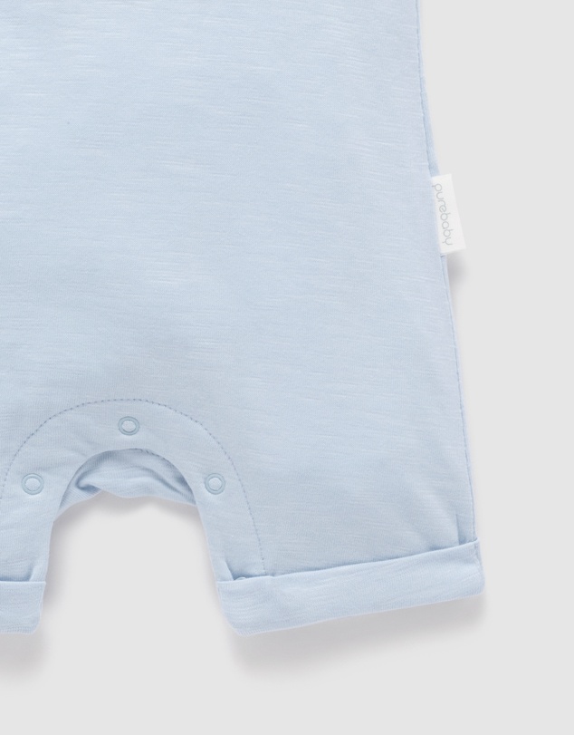 Purebaby - Short Growsuit- Kids-Babies