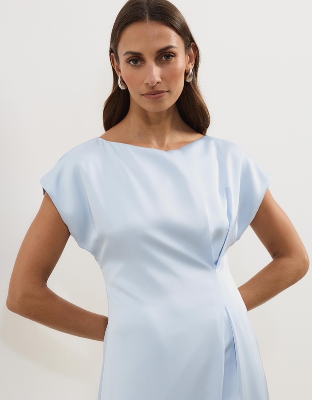 Atmos&Here - Rylee Boat Neck Midi Dress