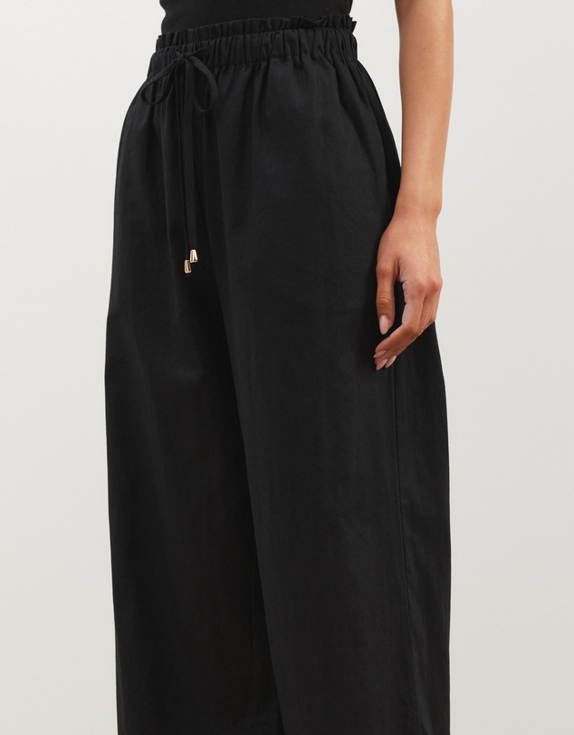 Atmos&Here - Fenn Linen Blend Drawstring Pants