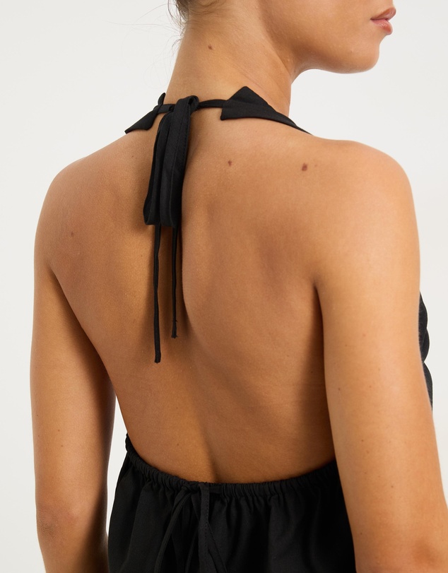 Calli - Halle Gathered Halter Top