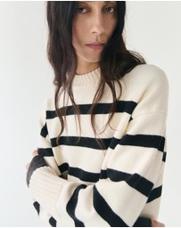 M.N.G - Knit Striped Sweater